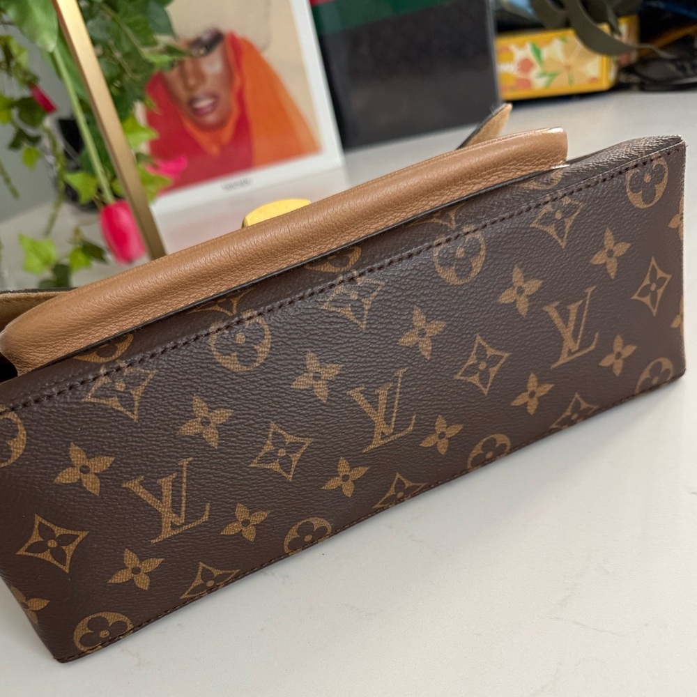 Louis Vuitton Monogram Marignan w/Dust Bag, Box & Added LV Crossbody Strap EUC - Picture 6 of 15